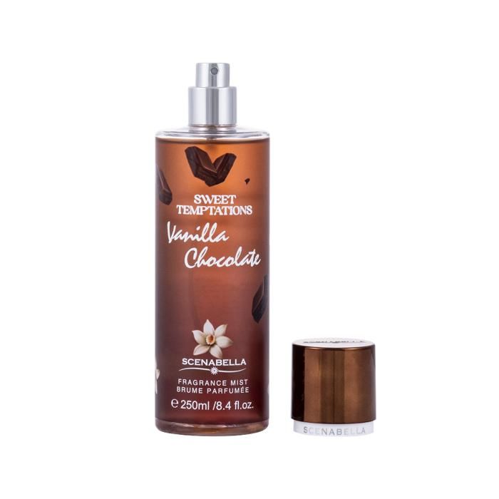 Brume parfumée - SCENABELLA - Sweet Temptation - Chocolat - Vanille - 250 ml