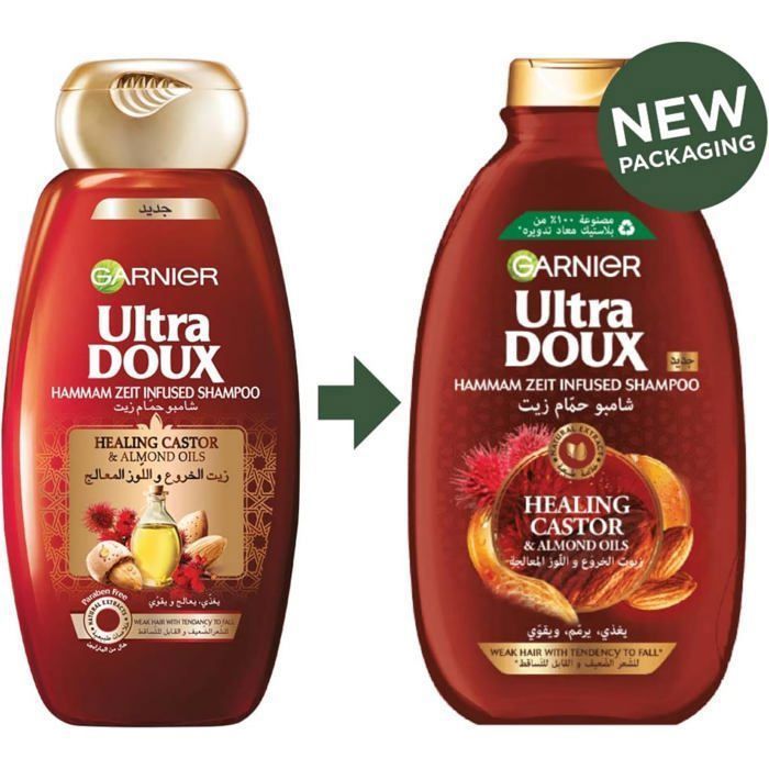 Ultra Doux - Shampooing à l'huile de ricin et d'amande 400ml