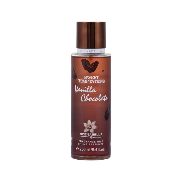 Brume parfumée - SCENABELLA - Sweet Temptation - Chocolat - Vanille - 250 ml